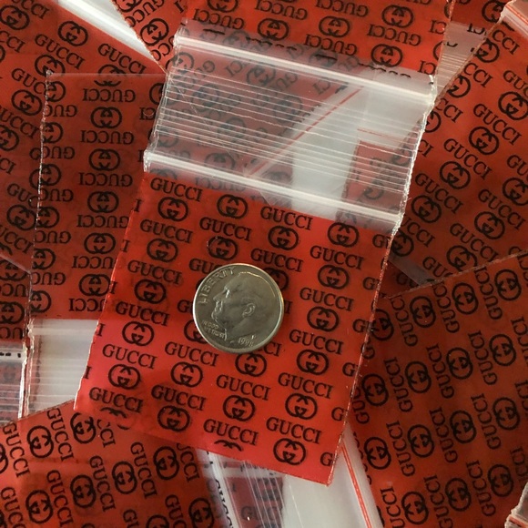 Gucci Design Apple Brand 1000 Baggies Choose Size - Picture 2 of 4